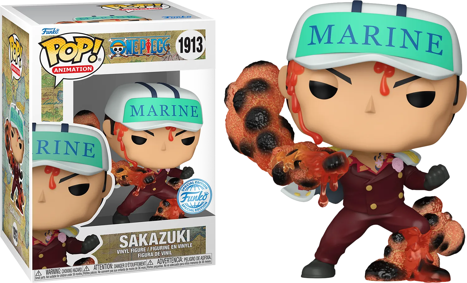 FUN84953 One Piece - Sakazuki US Exclusive Pop! Vinyl [RS] - Funko - Titan Pop Culture