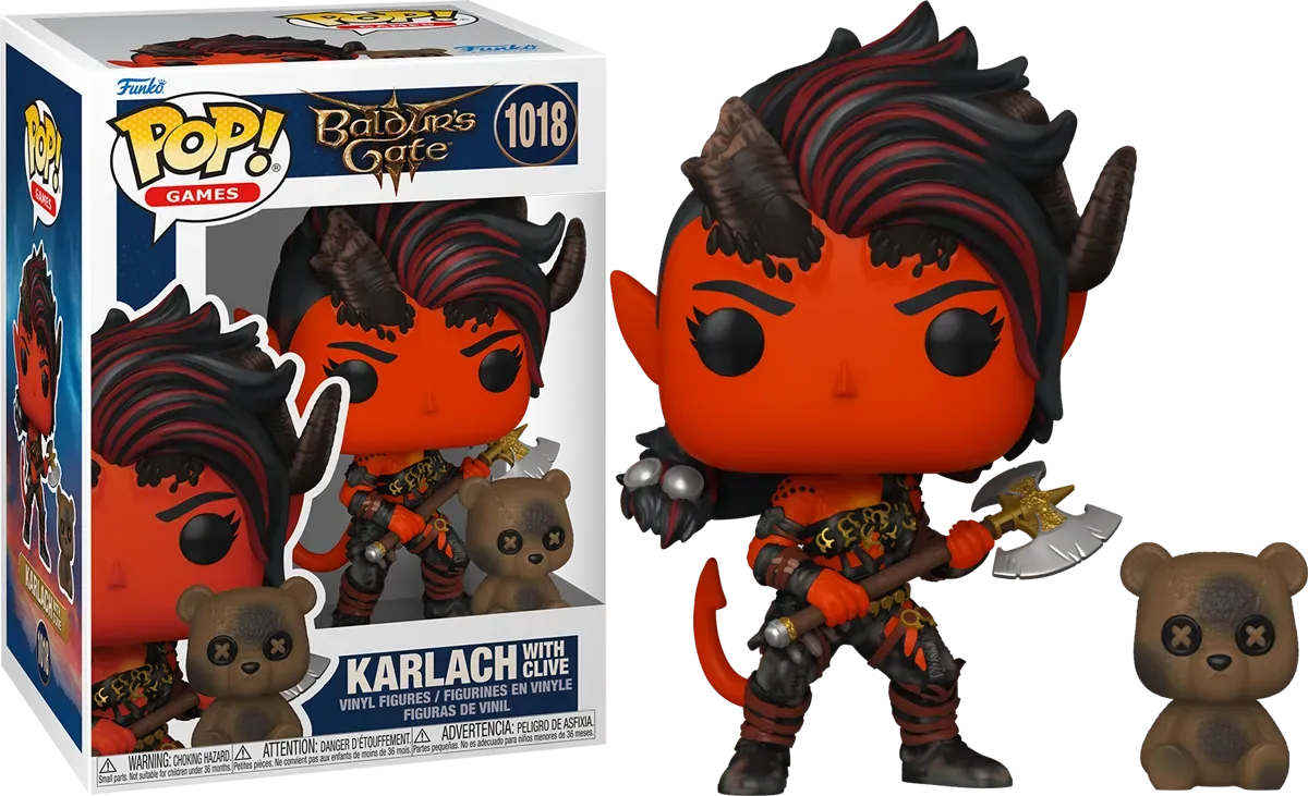 FUN84955 + FUN84957 + FUN84958 Baldur’s Gate 3 - Fate of Faerûn Pop! Vinyl Bundle (Set of 3) - Funko - Titan Pop Culture