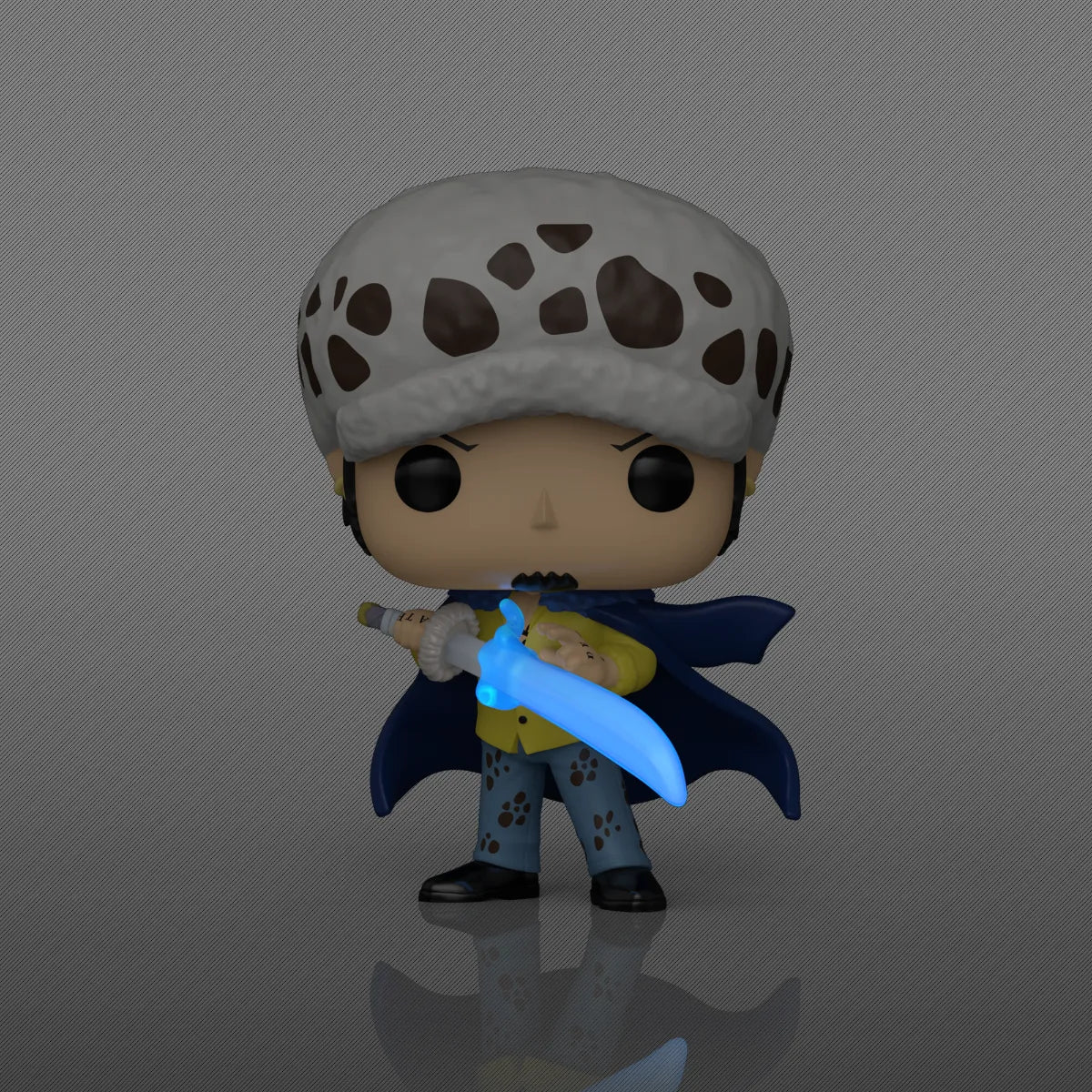 FUN84975 One Piece - Trafalgar Law (with Blue Anesthesia) US Exclusive Glow Pop! Vinyl [RS] - Funko - Titan Pop Culture
