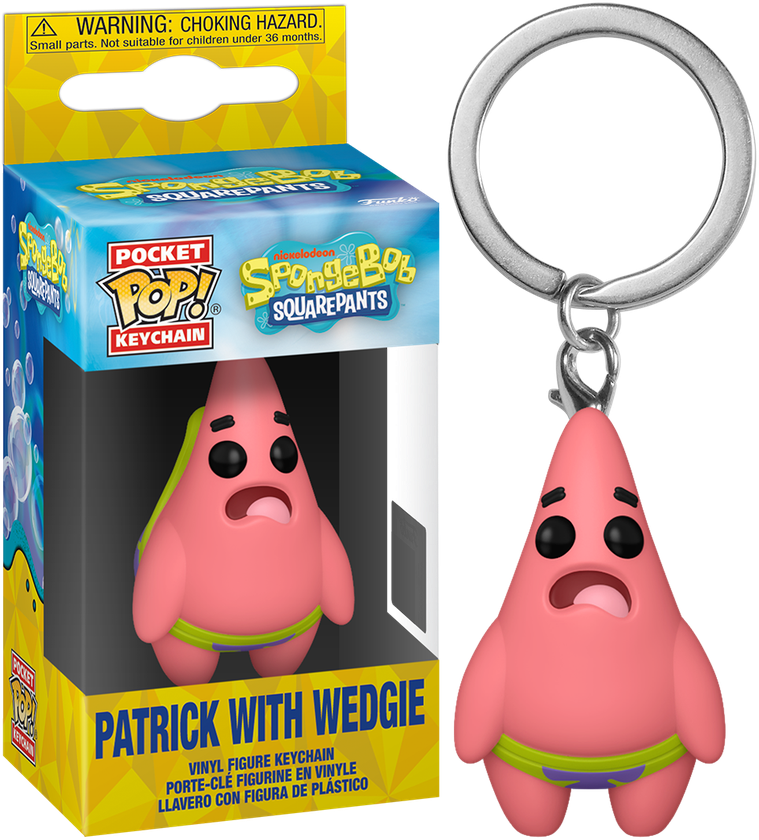 SpongeBob SquarePants - Patrick with Wedgie US Exclusive Pop! Keychain [RS]