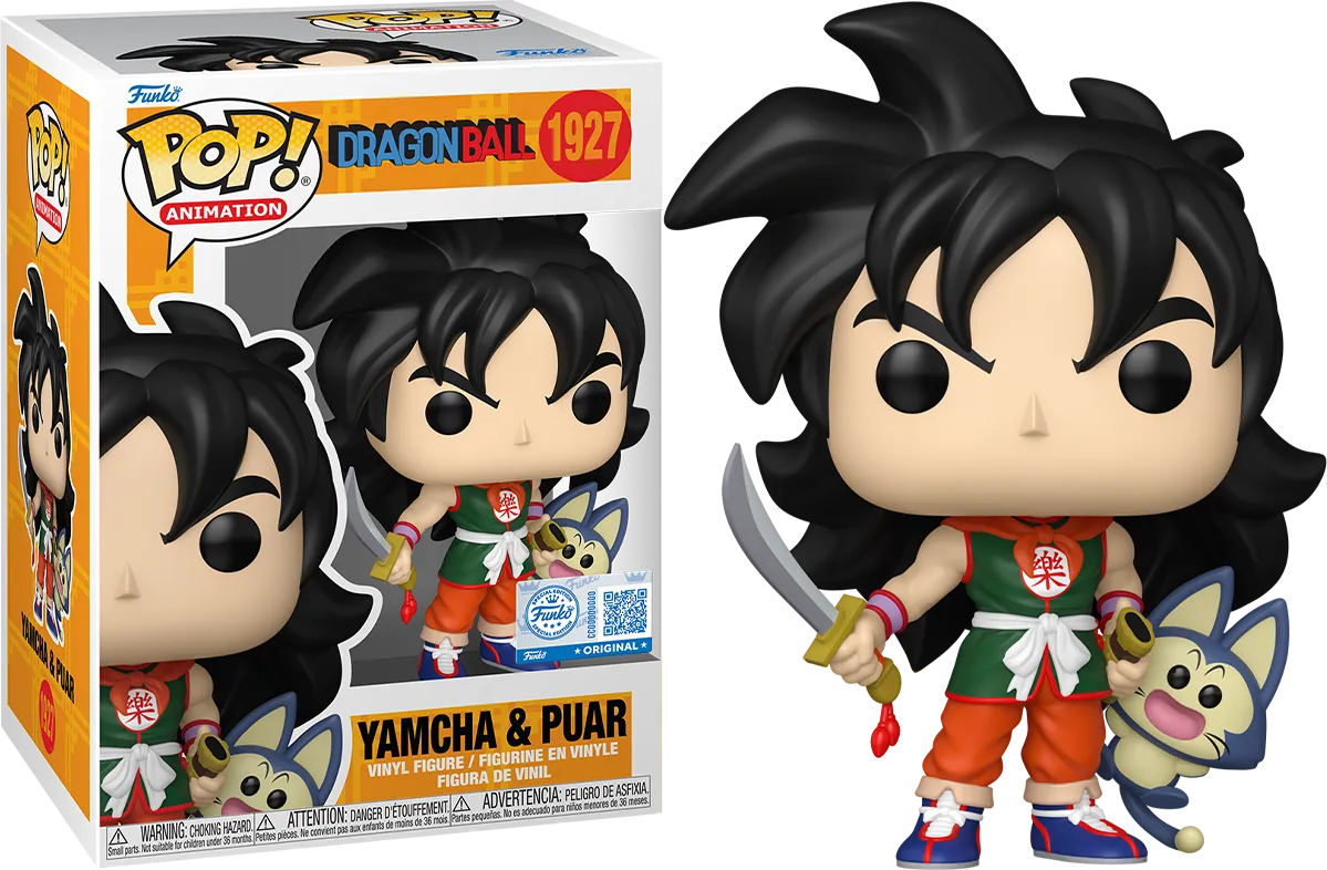 FUN84983 Dragon Ball - Yamcha & Puar US Exclusive Pop! Vinyl [RS] - Funko - Titan Pop Culture