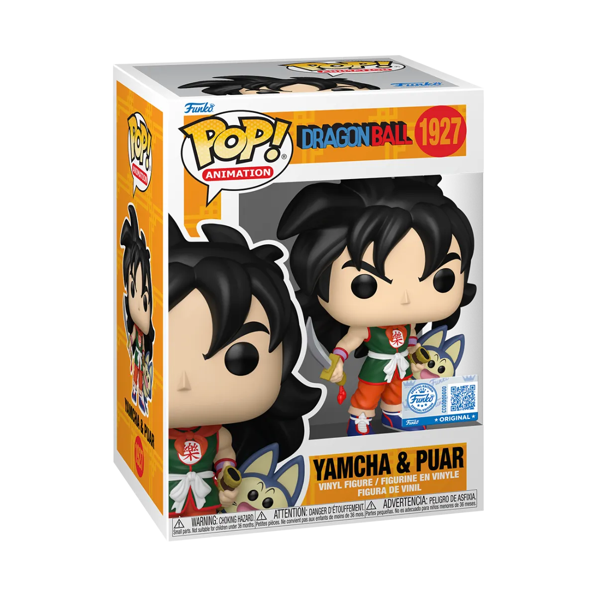 FUN84983 Dragon Ball - Yamcha & Puar US Exclusive Pop! Vinyl [RS] - Funko - Titan Pop Culture