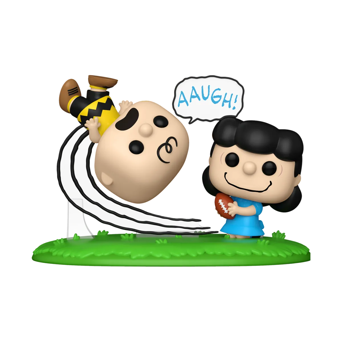 FUN85185 Peanuts - Charlie Brown and Lucy US Exclusive Pop! Moment [RS] - Funko - Titan Pop Culture