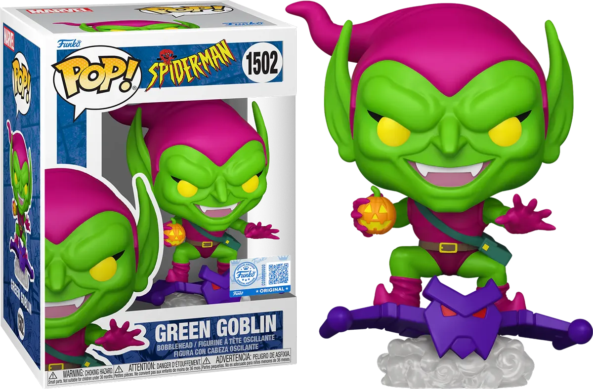 FUN85187 Spider-Man: The Animated Series - Green Goblin US Exclusive Pop! Vinyl [RS] - Funko - Titan Pop Culture