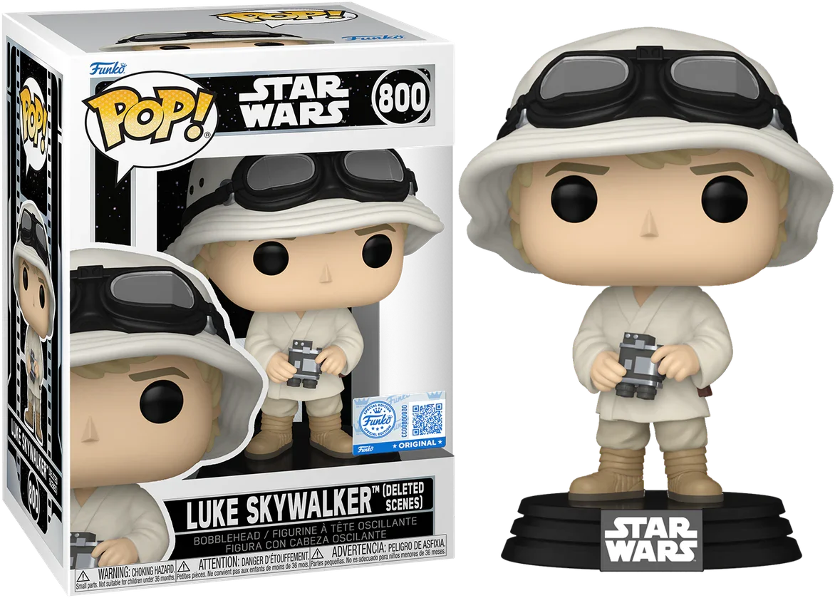 Star Wars: Deleted Scenes - Luke Skywalker with Binoculars Pop! Vinyl [RS]