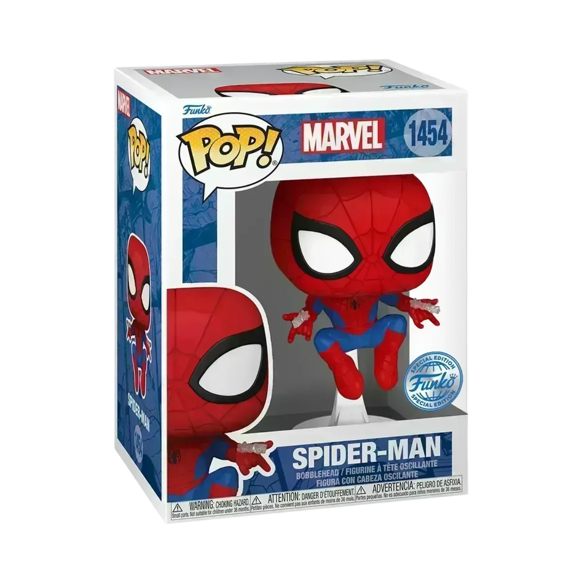 FUN85243 Marvel Comics - Spider-Man with Webshooters US Exclusive Pop! Vinyl [RS] - Funko - Titan Pop Culture