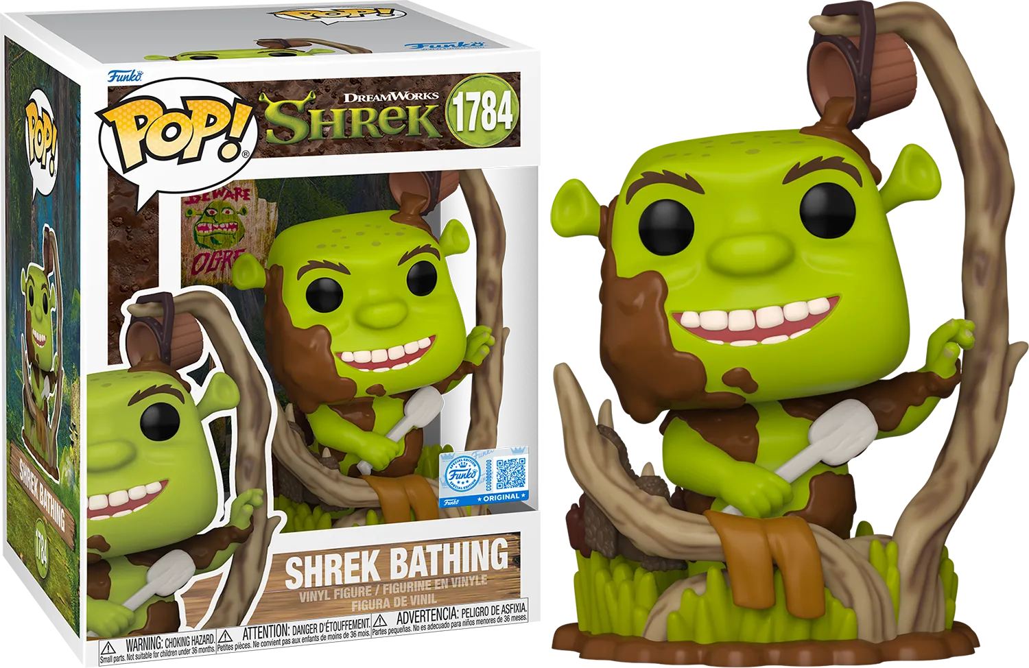 FUN85247 Shrek - Shrek in Bath US Exclusive Pop! Premium [RS] - Funko - Titan Pop Culture