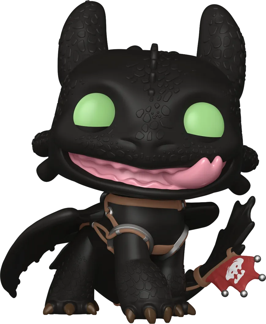 FUN85248 How to Train Your Dragon - Toothless with Tongue Out US Exclusive Pop! Vinyl [RS] - Funko - Titan Pop Culture