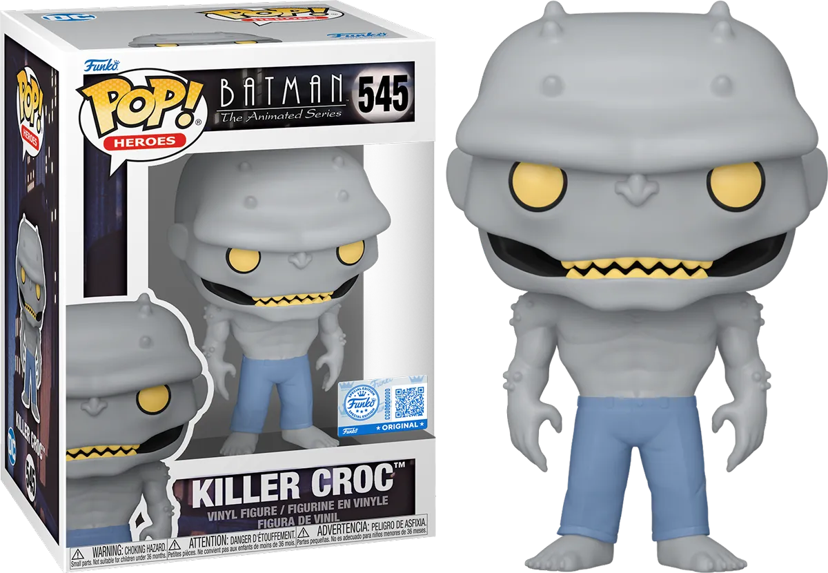 FUN85249 Batman: The Animated Series - Killer Croc US Exclusive Pop! Vinyl [RS] - Funko - Titan Pop Culture