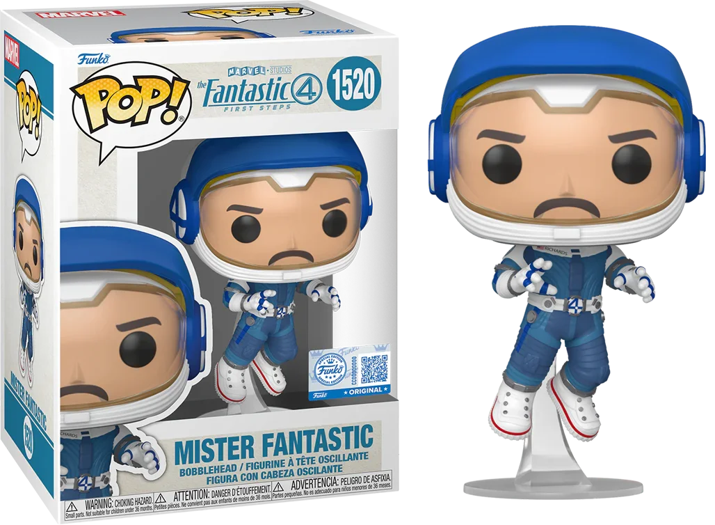 FUN85357 The Fantastic Four (2025) - Mister Fantastic in Space Suit Exclusive Pop! Vinyl [RS] - Funko - Titan Pop Culture