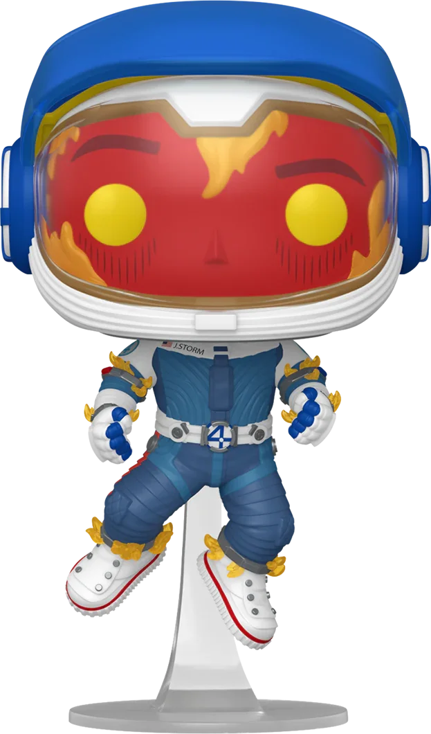 FUN85358 The Fantastic Four (2025) - Human Torch in Space Suit Exclusive Pop! Vinyl [RS] - Funko - Titan Pop Culture