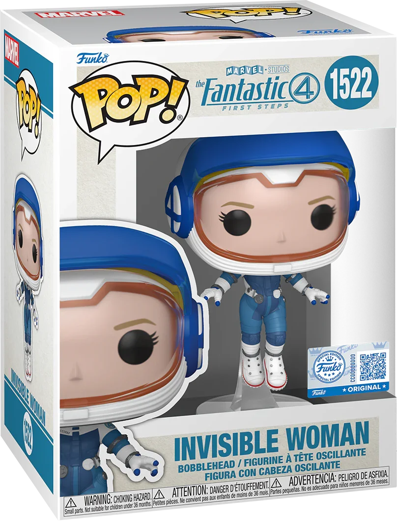 FUN85359 The Fantastic Four (2025) - Invisible Woman in Space Suit Exclusive Pop! Vinyl [RS] - Funko - Titan Pop Culture