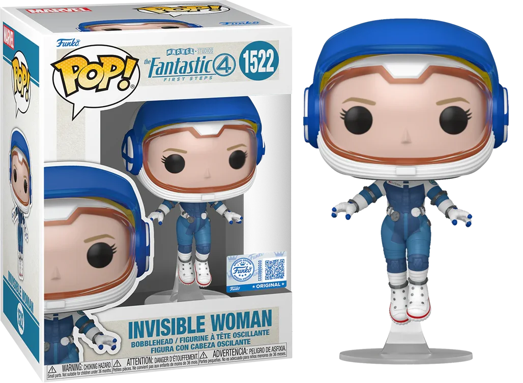 FUN85359 The Fantastic Four (2025) - Invisible Woman in Space Suit Exclusive Pop! Vinyl [RS] - Funko - Titan Pop Culture