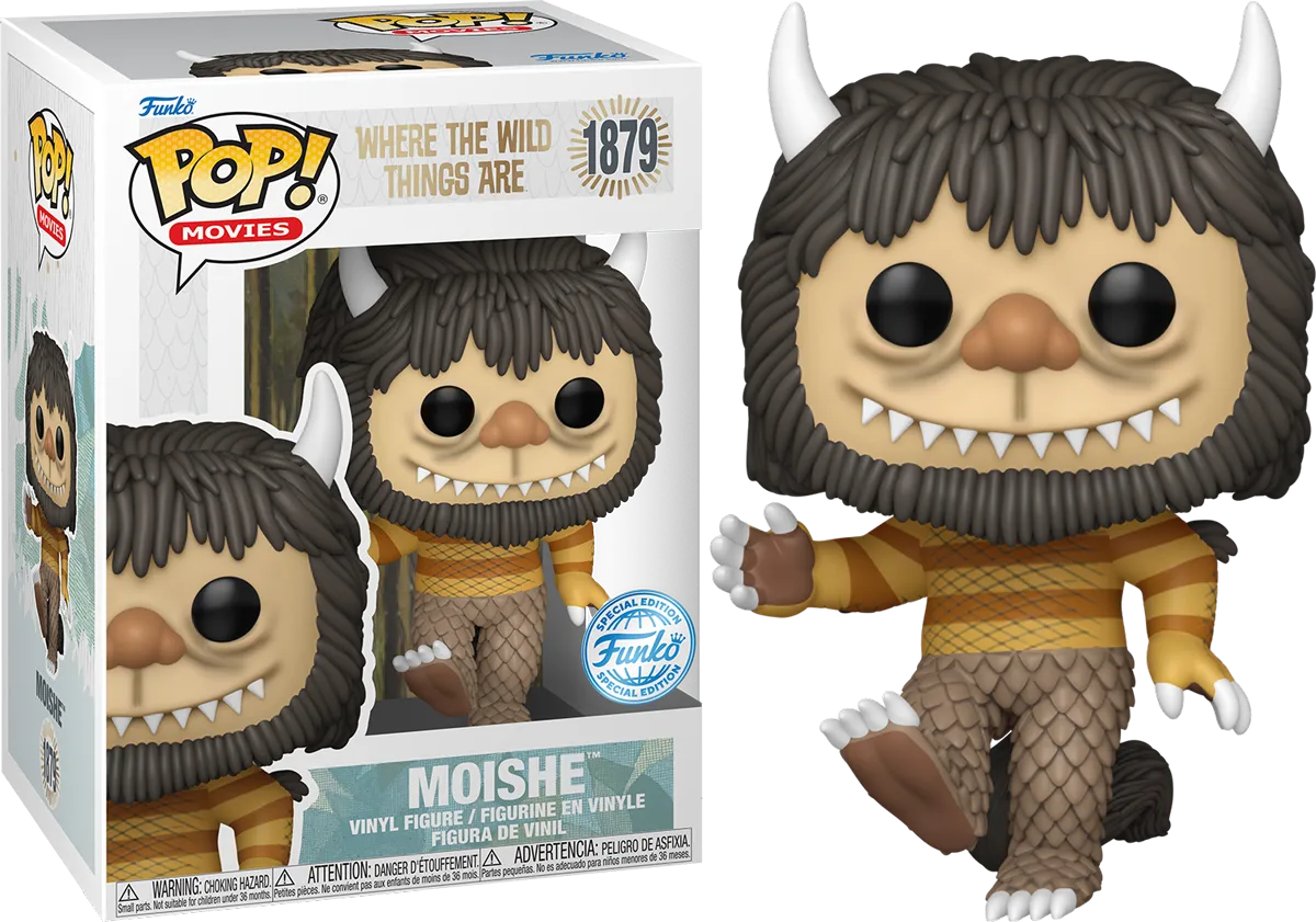 FUN85450 Where the Wild Things Are - Moishe US Exclusive Pop! Vinyl [RS] - Funko - Titan Pop Culture