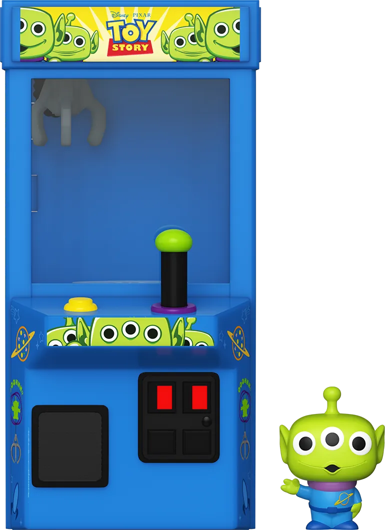 FUN85546 Toy Story - Alien (Glow) Bitty Arcade Claw Machine - Funko - Titan Pop Culture