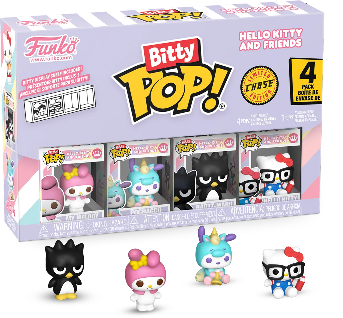 FUN85716 Sanrio - My Melody Bitty Pop! 4-Pack - Funko - Titan Pop Culture