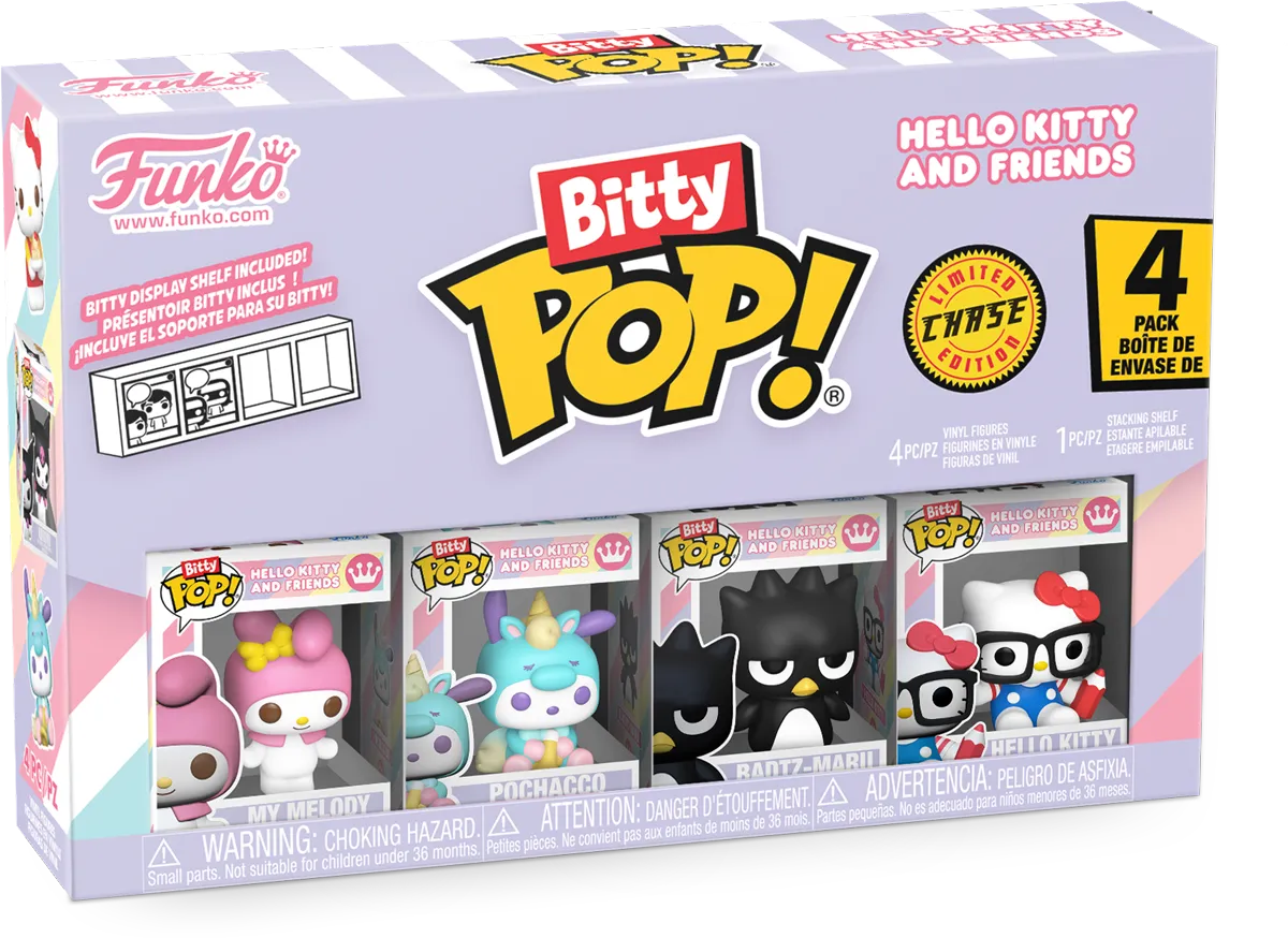 FUN85716 Sanrio - My Melody Bitty Pop! 4-Pack - Funko - Titan Pop Culture