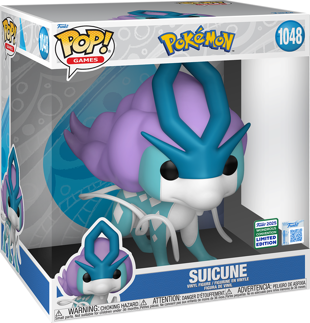 Pokémon - Suicune - Vinilo Pop! de 10" (exclusivo de la Convención) [RS]