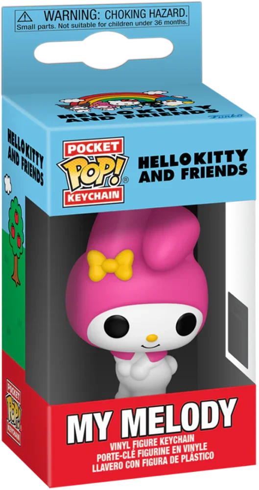 Hello Kitty - My Melody Pop! Keychain