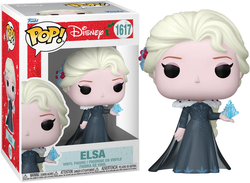 FUN86077 Disney: Princess - Elsa (Holiday) Pop! Vinyl - Funko - Titan Pop Culture