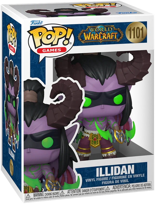 FUN86108 World of Warcraft - Illidan (with chase) Pop! Vinyl - Funko - Titan Pop Culture