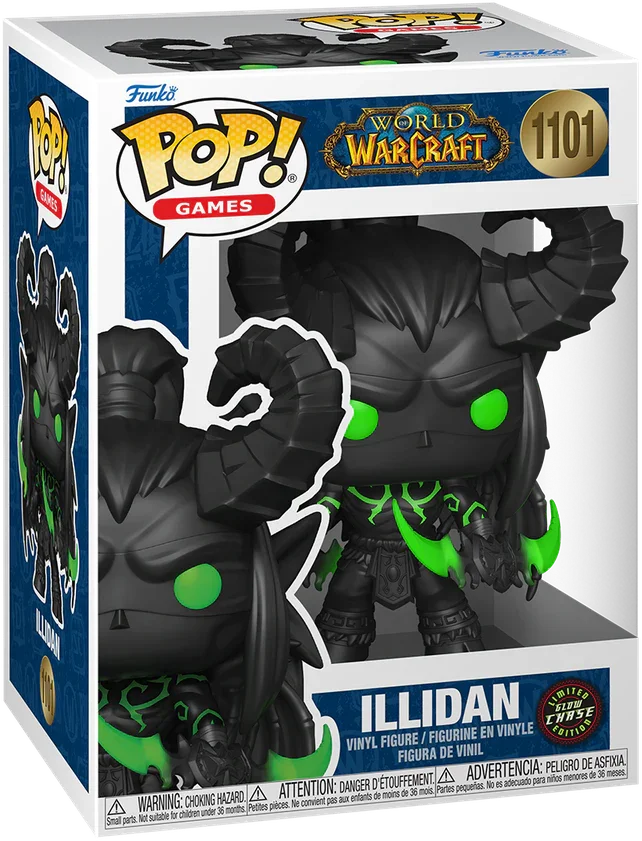 FUN86108 World of Warcraft - Illidan (with chase) Pop! Vinyl - Funko - Titan Pop Culture