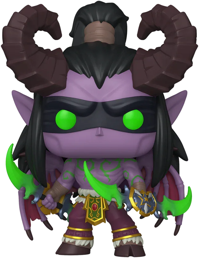FUN86108 World of Warcraft - Illidan (with chase) Pop! Vinyl - Funko - Titan Pop Culture
