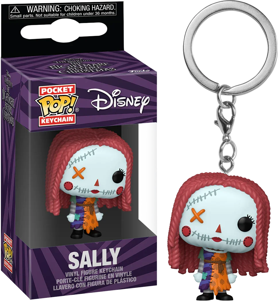 The Nightmare Before Christmas - Sally Patchwork Pop! Keychain