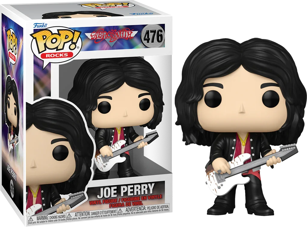 FUN86209 Aerosmith - Joe Perry with Guitar Pop! Vinyl - Funko - Titan Pop Culture