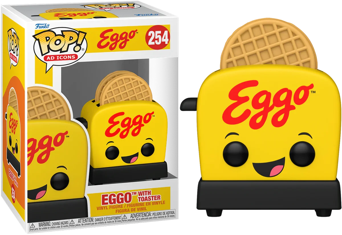 Ad Icons: Kelloggs - Eggo with Toaster Pop! Vinyl