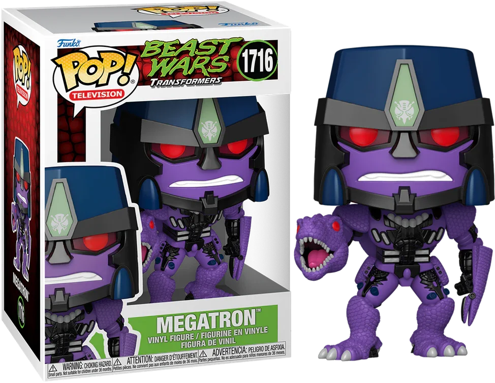 FUN86214 Transformers: Beast Wars - Megatron Pop! Vinyl - Funko - Titan Pop Culture