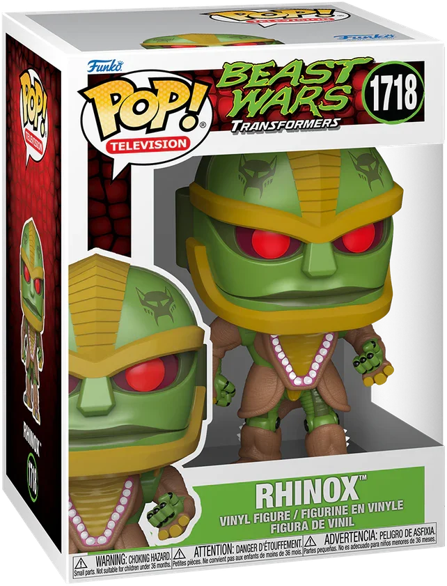 FUN86216 Transformers: Beast Wars - Rhinox Pop! Vinyl - Funko - Titan Pop Culture