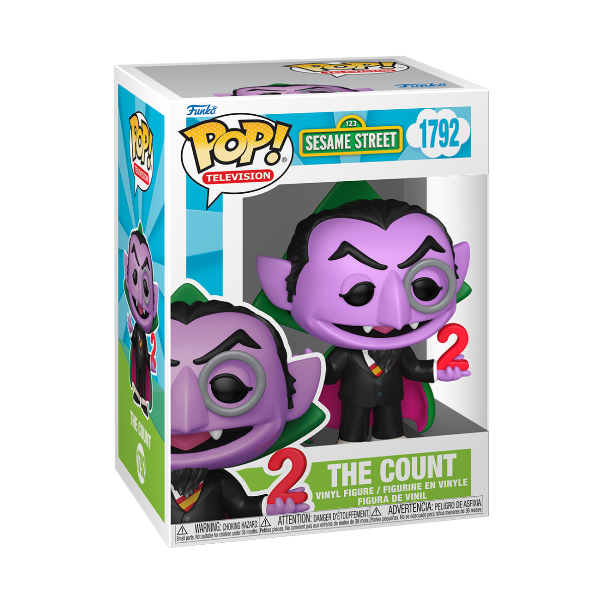 Sesame Street - The Count Pop! Vinyl