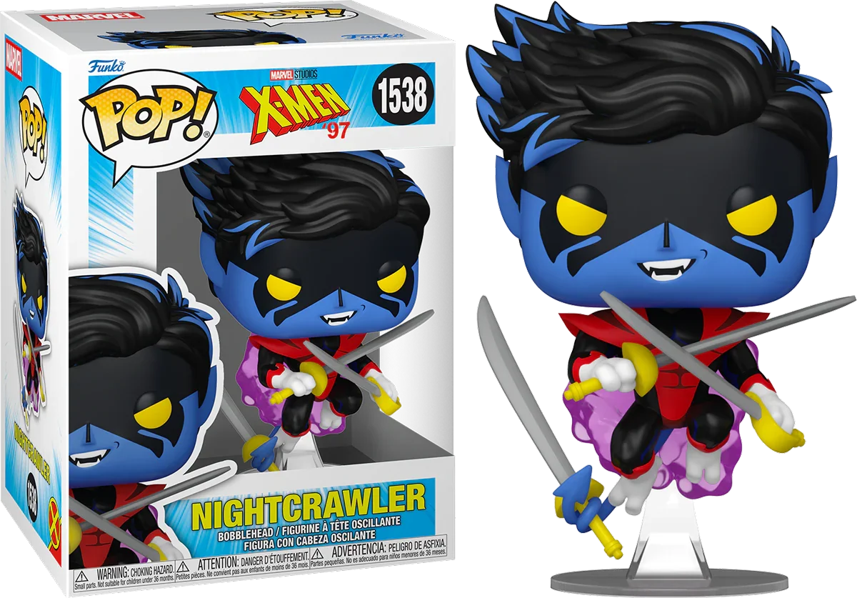 FUN86240 X-Men '97 - Nightcrawler Pop! Vinyl - Funko - Titan Pop Culture