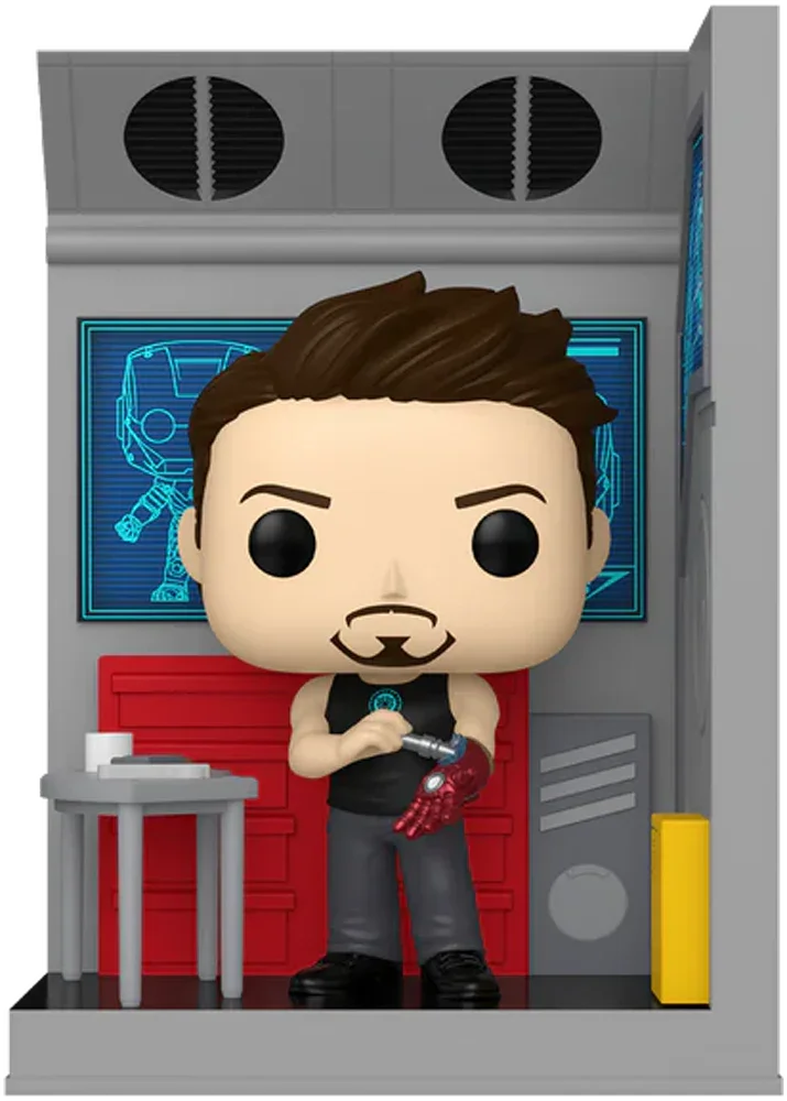 Iron Man (2008) - Tony Stark in Garage Pop! Nook