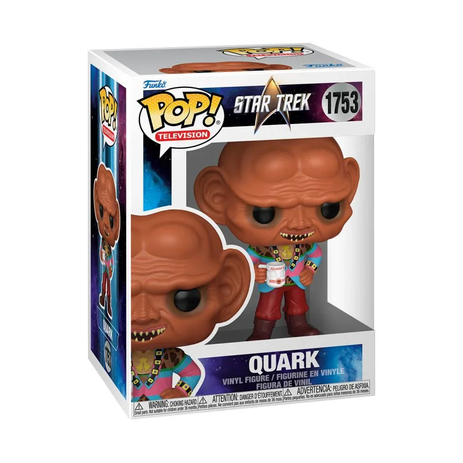 FUN86248 Star Trek: Deep Space Nine - Quark Pop! Vinyl - Funko - Titan Pop Culture