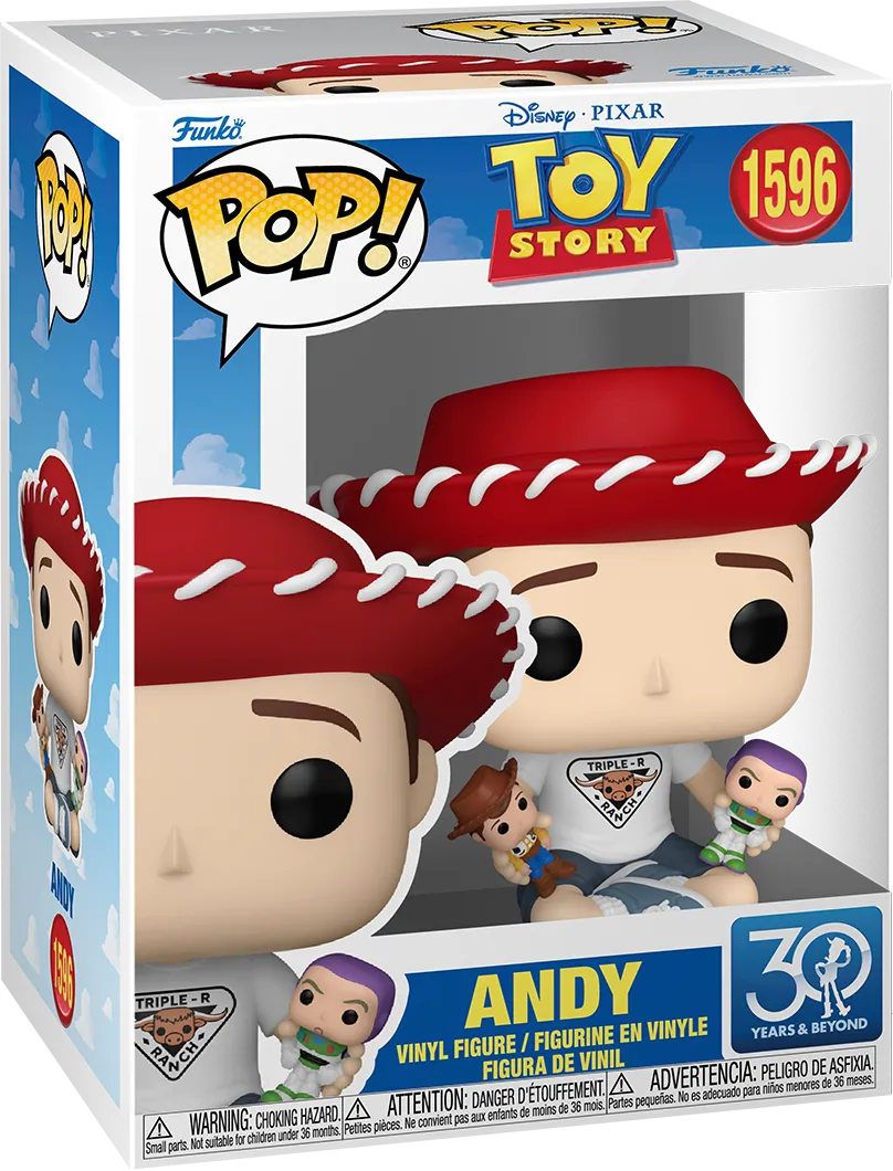 FUN86273 Toy Story - Andy 30th Anniversary Pop! Vinyl - Funko - Titan Pop Culture