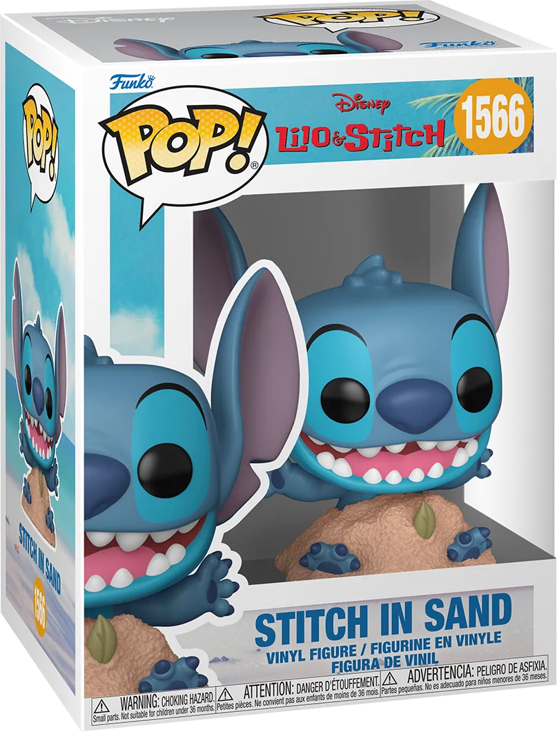 FUN86276 Lilo & Stitch - Stitch in Sand Pop! Vinyl - Funko - Titan Pop Culture