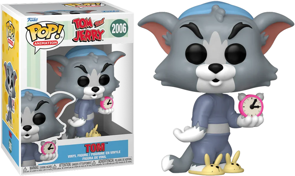 FUN86282 Tom & Jerry - Tom (Pyjamas) Pop! Vinyl - Funko - Titan Pop Culture