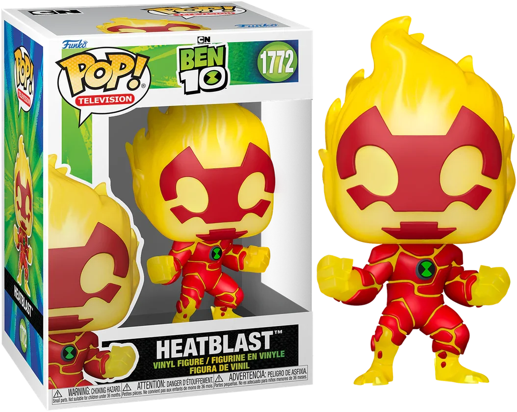 Ben 10 - Figura Pop! de vinilo con efecto calor