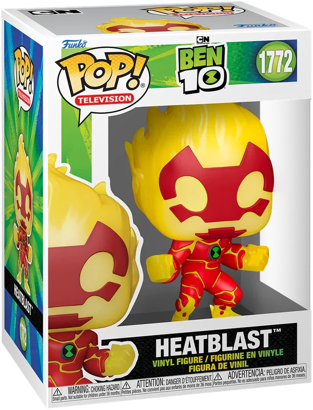 Ben 10 - Figura Pop! de vinilo con efecto calor