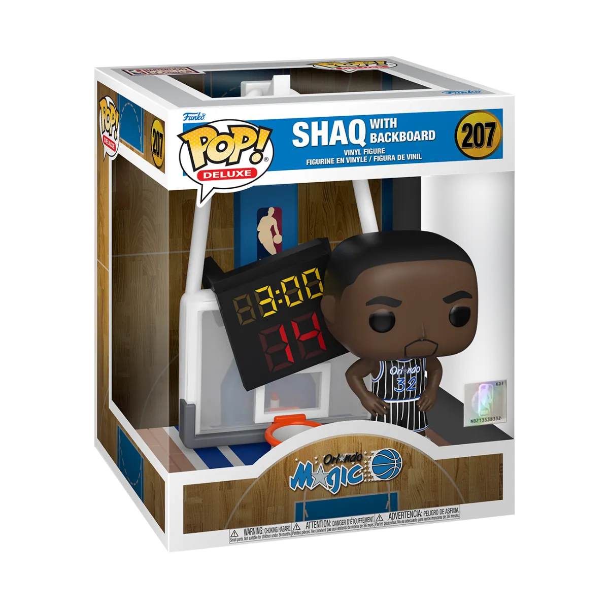 FUN86311 NBA: Magic - Shaquille O'Neal with Backboard Pop! Deluxe - Funko - Titan Pop Culture