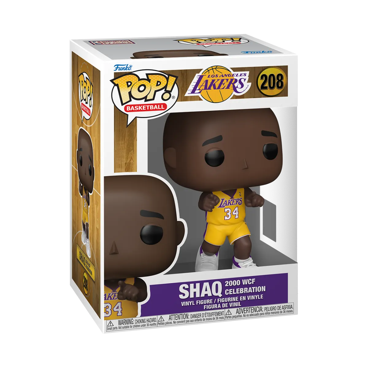 FUN86312 NBA: Lakers - Shaquille O'Neal ('00 WCF Celebration) Pop! Vinyl - Funko - Titan Pop Culture