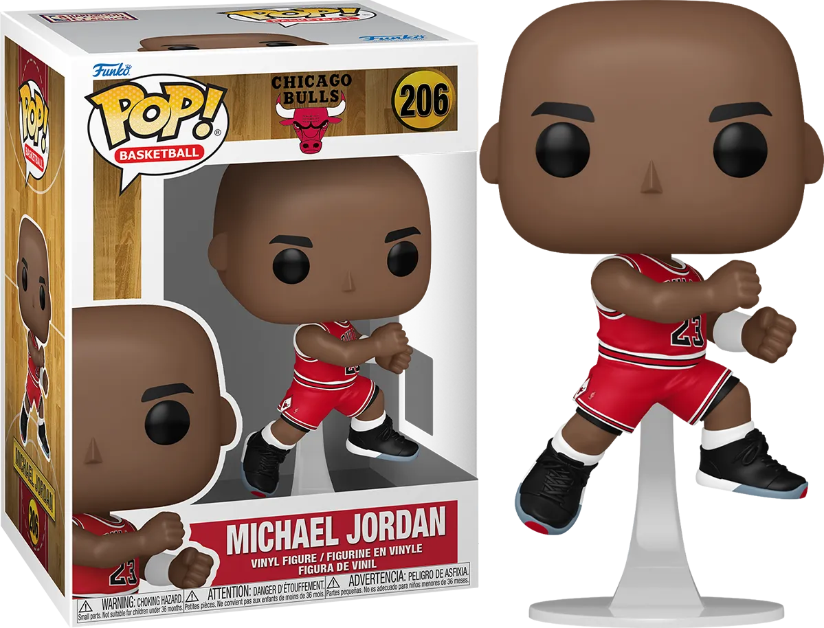 FUN86314 NBA: Bulls - Michael Jordan (The Shot) Pop! Vinyl - Funko - Titan Pop Culture