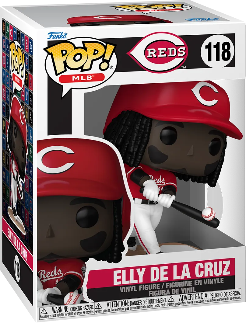 FUN86320 MLB: Reds - Elly De La Cruz Pop! Vinyl - Funko - Titan Pop Culture