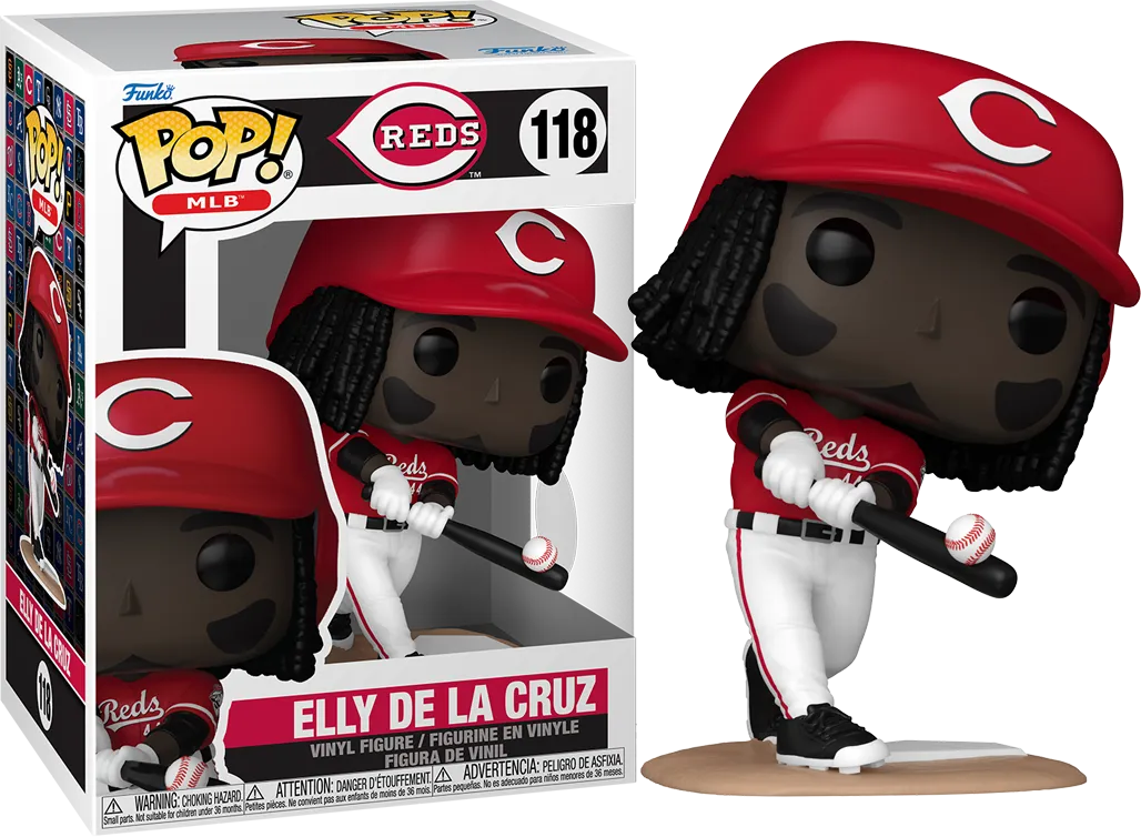 FUN86320 MLB: Reds - Elly De La Cruz Pop! Vinyl - Funko - Titan Pop Culture