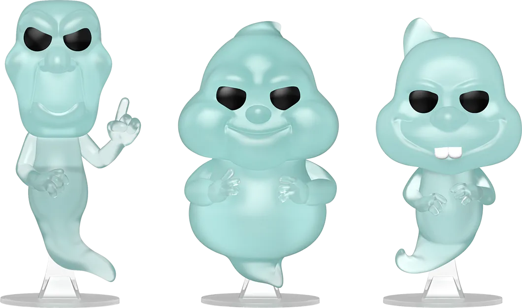 FUN86337 Casper: 30th Anniversary - Ghostly Trio Pop! Vinyl 3-Pack - Funko - Titan Pop Culture