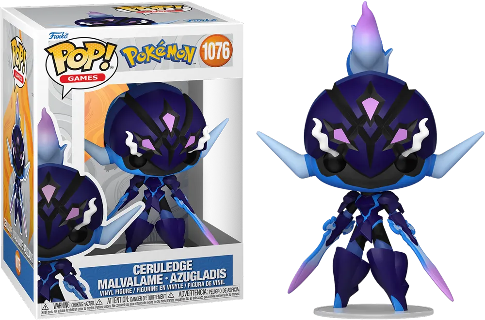 FUN86362 Pokemon - Ceruledge Pop! Vinyl - Funko - Titan Pop Culture