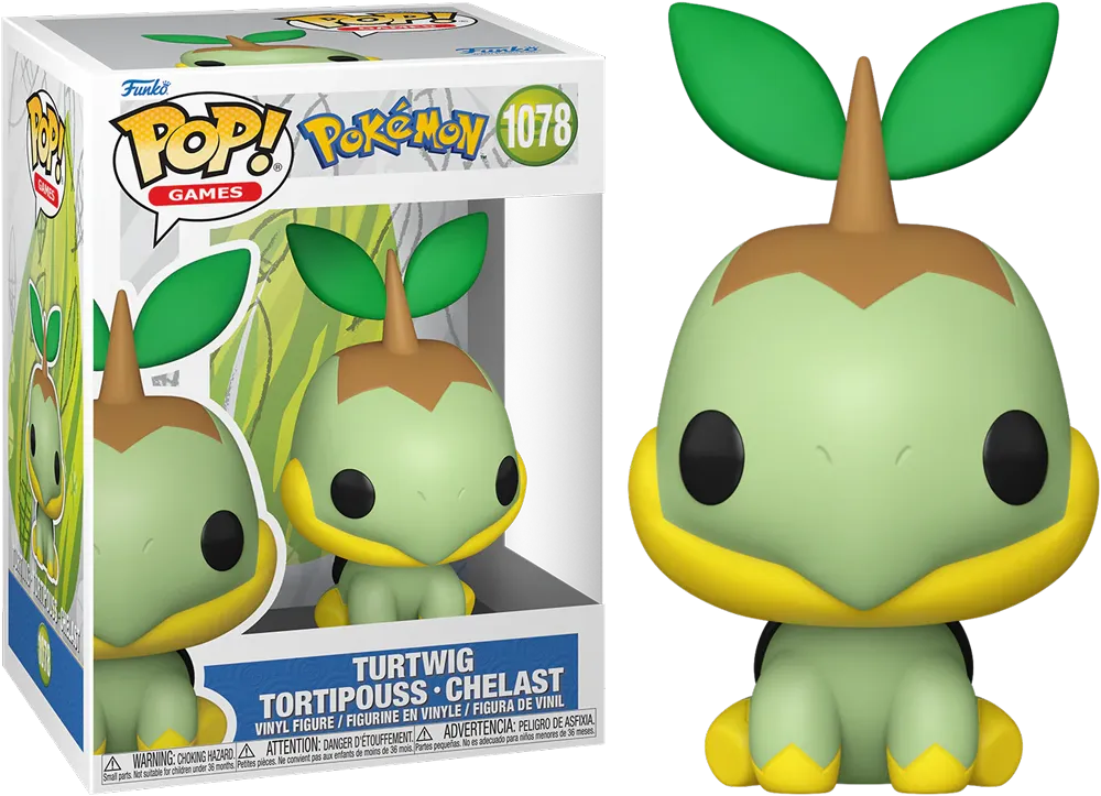 FUN86364 Pokemon - Turtwig Pop! Vinyl - Funko - Titan Pop Culture