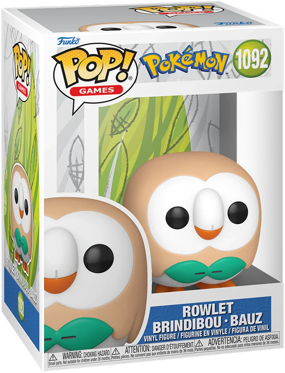 Pokemon - Rowlet Pop! Vinyl